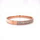 HALF WAY DIAMOND BANGLE