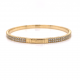 ALL-AROUND DIAMOND DOUBLE ROW BANGLE