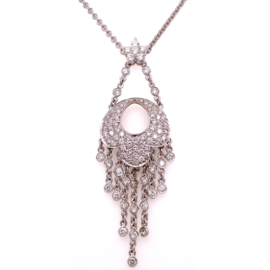 DANGLING DIAMOND PENDANT