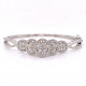 5 CENTER ROUND DIAMOND BANGLE