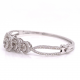 5 CENTER ROUND DIAMOND BANGLE