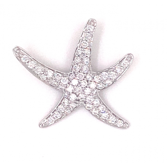 STARFISH DIAMOND PENDANT