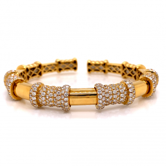 OPEN DIAMOND BANGLE