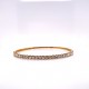 HALF WAY DIAMOND BANGLE