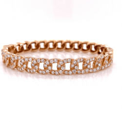 LINK DIAMOND BANGLE LINK DIAMOND BANGLE