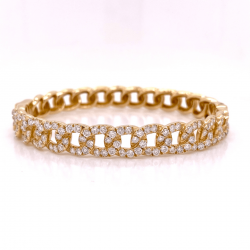 LINK DIAMOND BANGLE LINK DIAMOND BANGLE
