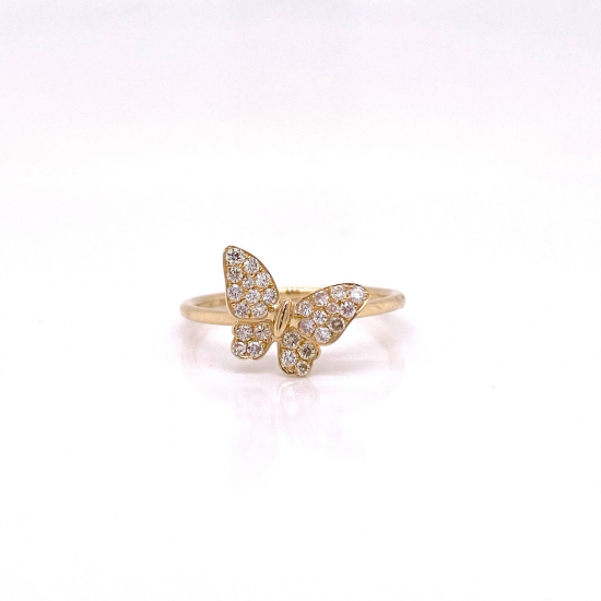 BUTTERFLY DIAMOND RING