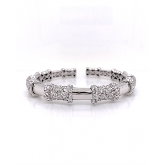 OPEN DIAMOND BANGLE