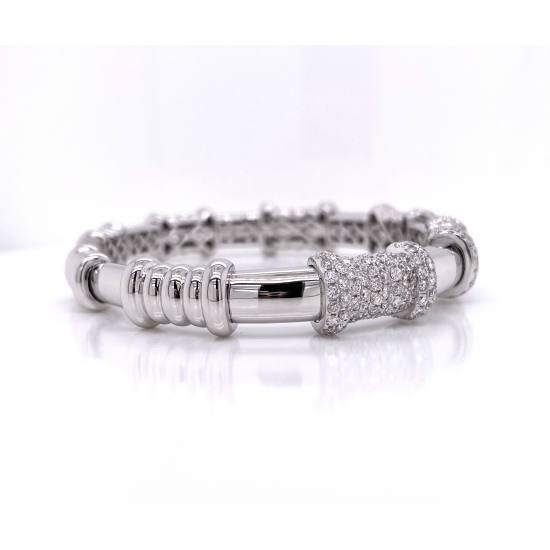 OPEN DIAMOND BANGLE