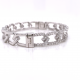 HEXAGON LINK DIAMOND BANGLE