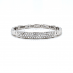 BAR STATION DIAMOND BANGLE