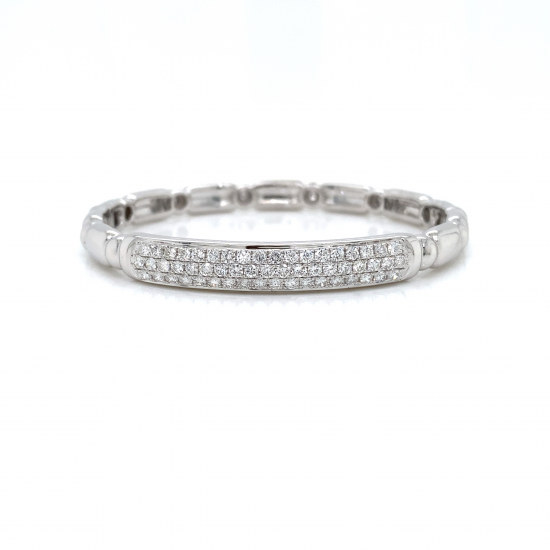 BAR STATION DIAMOND BANGLE