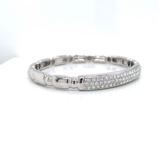 BAR STATION DIAMOND BANGLE