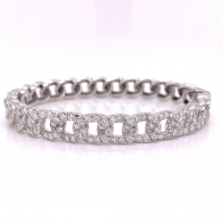 LINK DIAMOND BANGLE LINK DIAMOND BANGLE