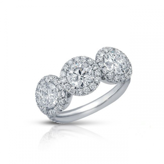 Three Stone Diamond Ring 