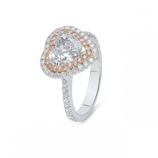 Heart Shape Diamond Ring 