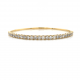 HALF WAY DIAMOND BANGLE