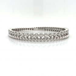 WRAP AROUND FLEX DIAMOND BANGLE