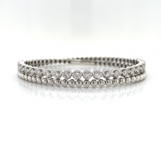 WRAP AROUND FLEX DIAMOND BANGLE