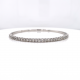 HALF WAY DIAMOND BANGLE