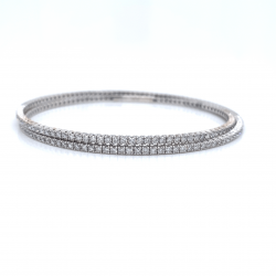 WRAP AROUND DIAMOND BANGLE WRAP AROUND DIAMOND BANGLE