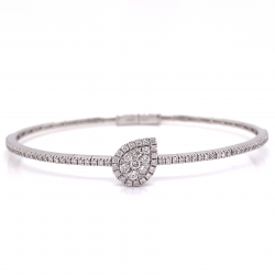HALF WAY DIAMOND BANGLE HALF WAY DIAMOND BANGLE