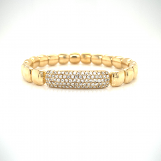 BAR STATION DIAMOND BANGLE