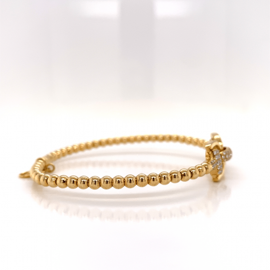 STAY STRONG DIAMOND BANGLE