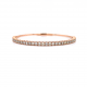 HALF WAY DIAMOND BANGLE