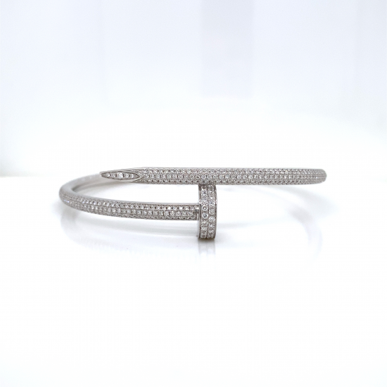 HINGED DIAMOND BANGLE