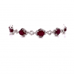 INFINITY RUBY DIAMOND BRACELET INFINITY RUBY DIAMOND BRACELET