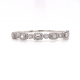 ROUND & BAGUETTE DIAMOND BANGLE