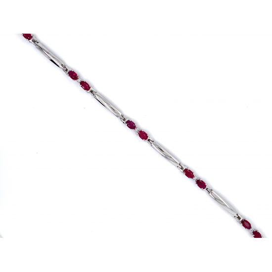 RUBY DIAMOND BRACELET