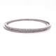 FLEXIBLE ALL - AROUND WRAP DIAMOND BANGLE