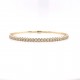 HALF WAY DIAMOND BANGLE