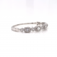 ROUND & BAGUETTE DIAMOND BANGLE