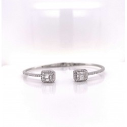 OPEN CUFF DIAMOND BANGLE