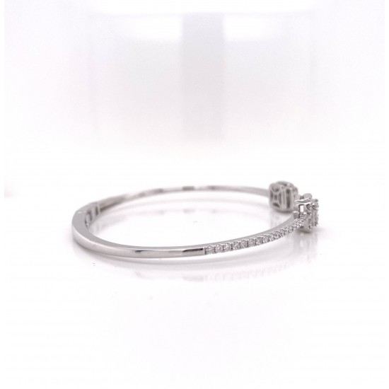 OPEN CUFF DIAMOND BANGLE