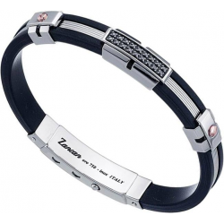 MENS SILVER SILICONE ZANCAN BRACELET MENS SILVER SILICONE ZANCAN BRACELET