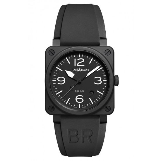 Bell and Ross BR 03-92 CERAMIC BLACK MATTE