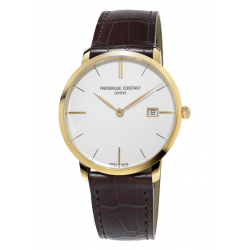 Frederique Constant Slimline Silver Dial Watch Frederique Constant Slimline Silver Dial Watch
