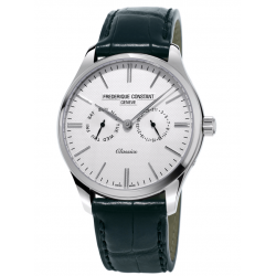 Frederique Constant Classics Quartz Silver Dial Day/Date Watch Frederique Constant Classics Quartz Silver Dial Day/Date Watch