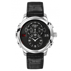 Glashutte Original PanoMaticCounter XL Black Dial Automatic Watch