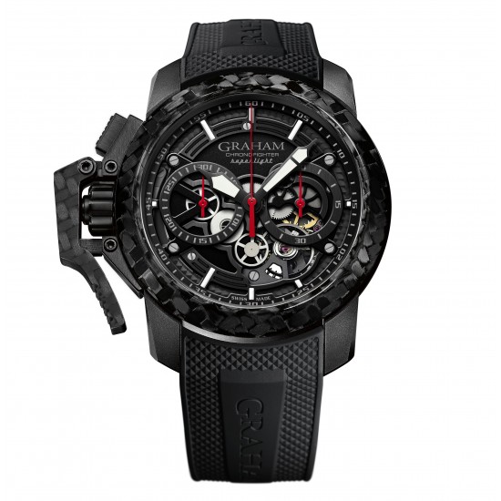 Graham Chronofighter Superlight Carbon Skeleton