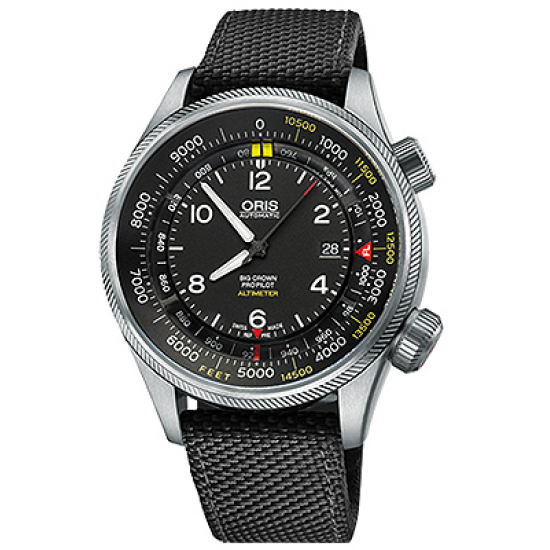 Oris Big Crown ProPilot Altimeter with Feet Scale Watch