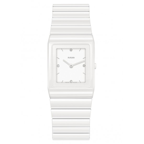 Rado Ceramica White Diamond Dial Ceramic 