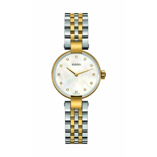 Rado Coupole Mother of Pearl Diamond Dial Watch