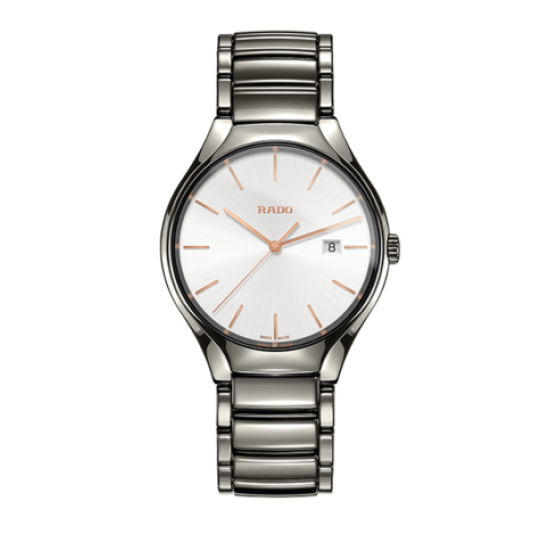 Rado True White Dial Ceramic Watch