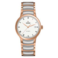 Rado Centrix Automatic White Dial Two-tone Watch Rado Centrix Automatic White Dial Two-tone Watch