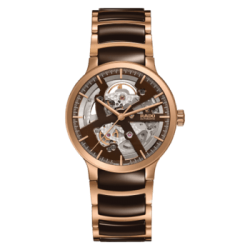 Rado Centrix Brown Skeleton Dial Automatic Watch Rado Centrix Brown Skeleton Dial Automatic Watch